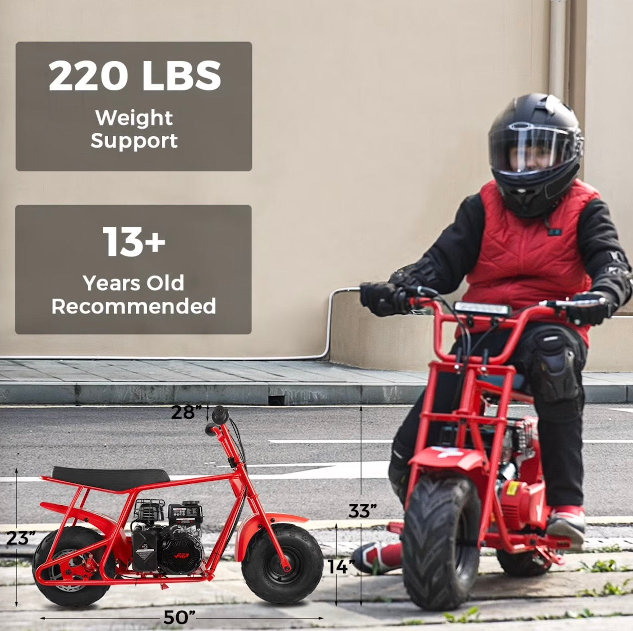 Special Deals - For Adults & Teens — Up to 220 lbs