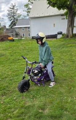 FRP Moto GMB100 outdoor mini bike photo