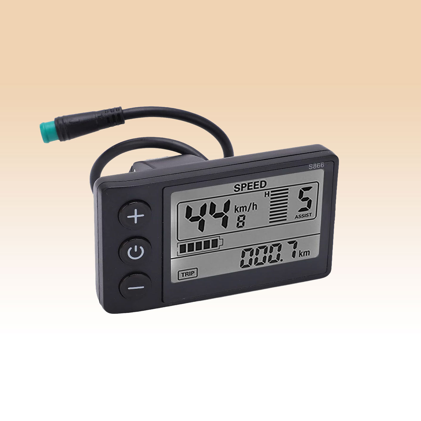 Electric LCD Meter Display, S866 LCD Electric Bike Display Screen